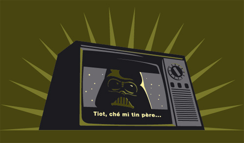 tiot, ché mi tin père